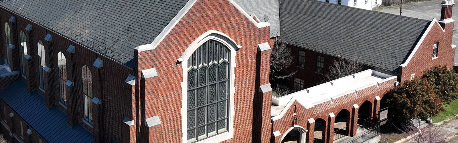 Exterior of Westminster Presbyterian Church